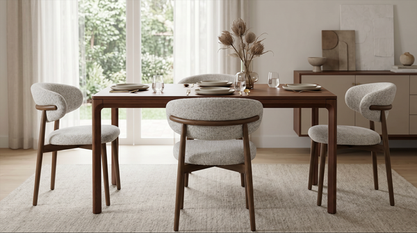 Rex Dining Chair shown with Tova Dining Table 